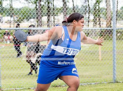 Thumbnail 3 in NCHSAA 3A East Regional (Girls Field Events) photogallery.