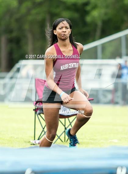Thumbnail 1 in NCHSAA 3A East Regional (Girls Field Events) photogallery.