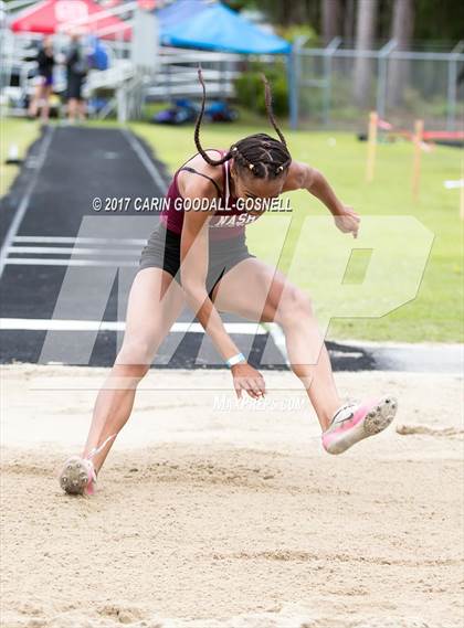 Thumbnail 2 in NCHSAA 3A East Regional (Girls Field Events) photogallery.