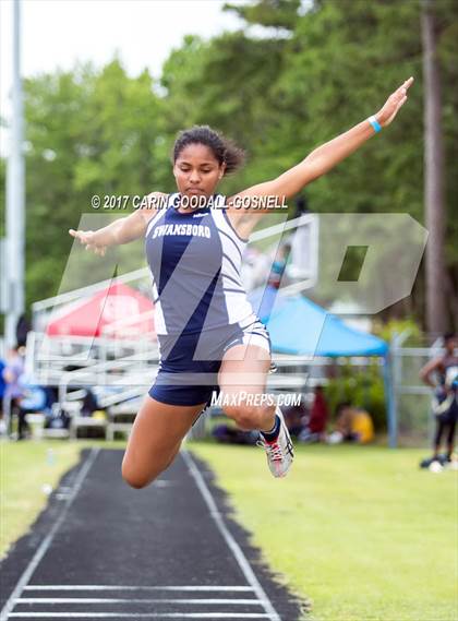 Thumbnail 3 in NCHSAA 3A East Regional (Girls Field Events) photogallery.