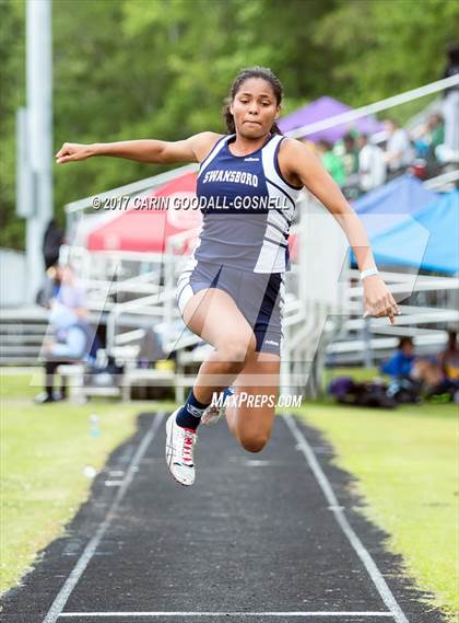 Thumbnail 2 in NCHSAA 3A East Regional (Girls Field Events) photogallery.