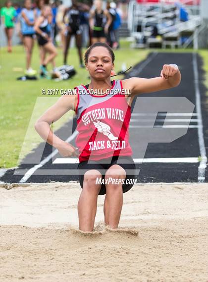 Thumbnail 2 in NCHSAA 3A East Regional (Girls Field Events) photogallery.
