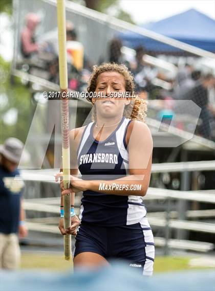 Thumbnail 3 in NCHSAA 3A East Regional (Girls Field Events) photogallery.