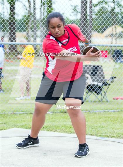 Thumbnail 2 in NCHSAA 3A East Regional (Girls Field Events) photogallery.