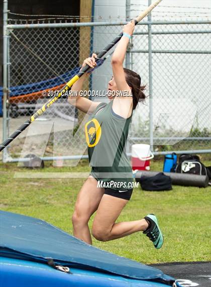 Thumbnail 3 in NCHSAA 3A East Regional (Girls Field Events) photogallery.