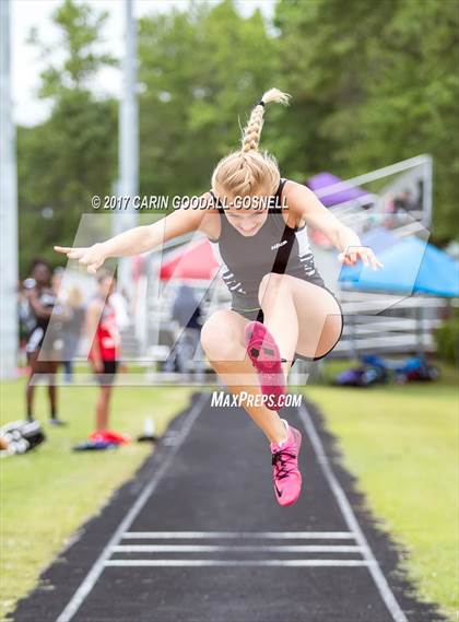 Thumbnail 3 in NCHSAA 3A East Regional (Girls Field Events) photogallery.