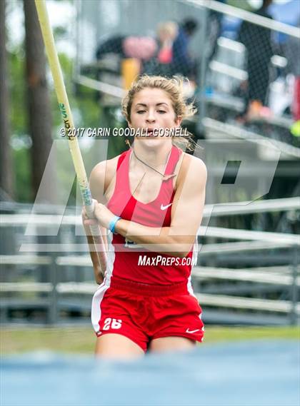 Thumbnail 3 in NCHSAA 3A East Regional (Girls Field Events) photogallery.