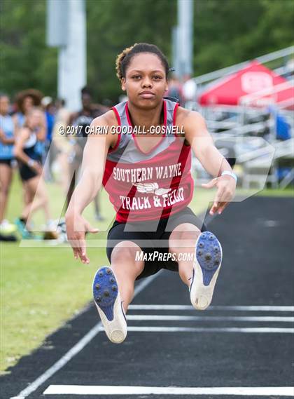 Thumbnail 1 in NCHSAA 3A East Regional (Girls Field Events) photogallery.