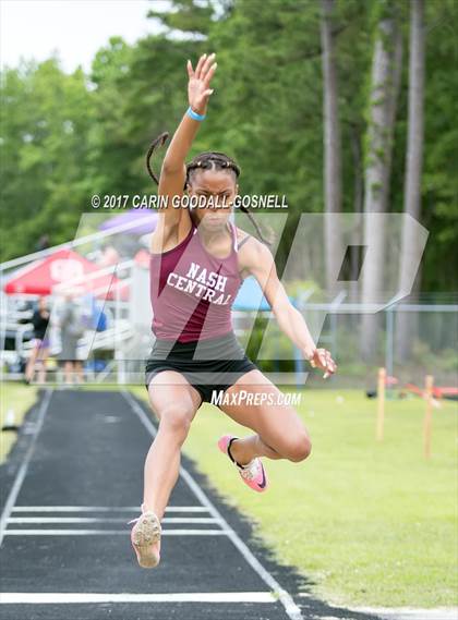 Thumbnail 1 in NCHSAA 3A East Regional (Girls Field Events) photogallery.