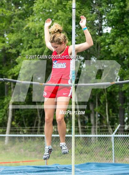 Thumbnail 3 in NCHSAA 3A East Regional (Girls Field Events) photogallery.