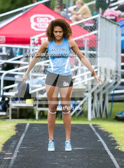 Thumbnail 3 in NCHSAA 3A East Regional (Girls Field Events) photogallery.