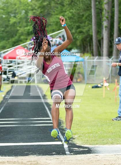 Thumbnail 3 in NCHSAA 3A East Regional (Girls Field Events) photogallery.