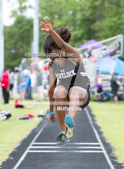 Thumbnail 2 in NCHSAA 3A East Regional (Girls Field Events) photogallery.