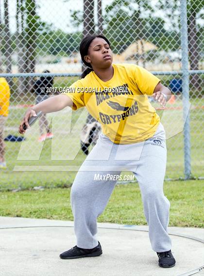 Thumbnail 3 in NCHSAA 3A East Regional (Girls Field Events) photogallery.
