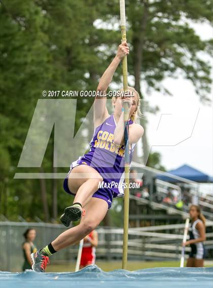 Thumbnail 1 in NCHSAA 3A East Regional (Girls Field Events) photogallery.