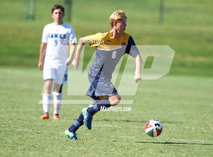 Thumbnail 3 in Charlotte Latin vs. North Raleigh Christian Academy (Ravenscroft Soccer Invitational) photogallery.