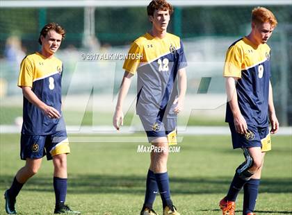 Thumbnail 3 in Charlotte Latin vs. North Raleigh Christian Academy (Ravenscroft Soccer Invitational) photogallery.
