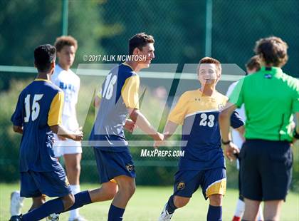 Thumbnail 1 in Charlotte Latin vs. North Raleigh Christian Academy (Ravenscroft Soccer Invitational) photogallery.