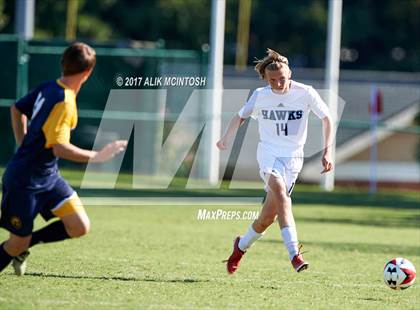 Thumbnail 3 in Charlotte Latin vs. North Raleigh Christian Academy (Ravenscroft Soccer Invitational) photogallery.