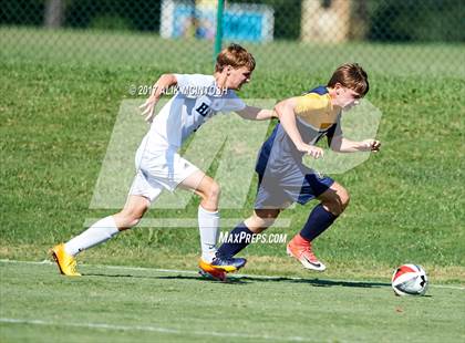 Thumbnail 2 in Charlotte Latin vs. North Raleigh Christian Academy (Ravenscroft Soccer Invitational) photogallery.