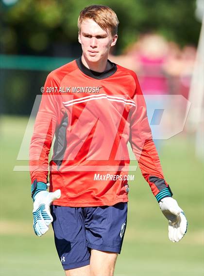 Thumbnail 1 in Charlotte Latin vs. North Raleigh Christian Academy (Ravenscroft Soccer Invitational) photogallery.