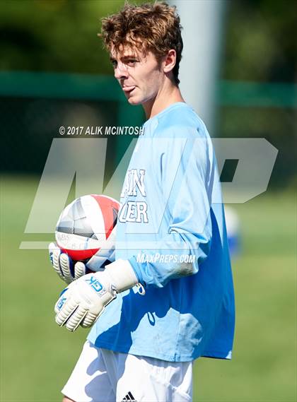 Thumbnail 3 in Charlotte Latin vs. North Raleigh Christian Academy (Ravenscroft Soccer Invitational) photogallery.