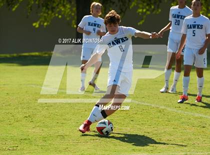 Thumbnail 2 in Charlotte Latin vs. North Raleigh Christian Academy (Ravenscroft Soccer Invitational) photogallery.