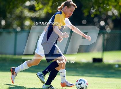 Thumbnail 2 in Charlotte Latin vs. North Raleigh Christian Academy (Ravenscroft Soccer Invitational) photogallery.