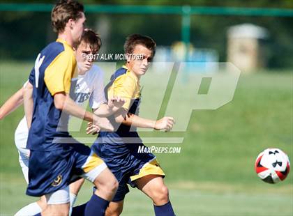 Thumbnail 3 in Charlotte Latin vs. North Raleigh Christian Academy (Ravenscroft Soccer Invitational) photogallery.