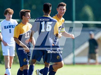 Thumbnail 2 in Charlotte Latin vs. North Raleigh Christian Academy (Ravenscroft Soccer Invitational) photogallery.