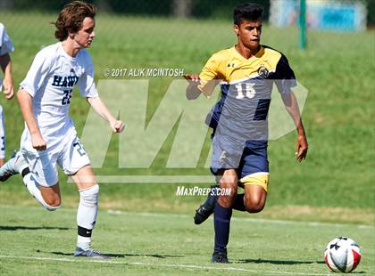Thumbnail 2 in Charlotte Latin vs. North Raleigh Christian Academy (Ravenscroft Soccer Invitational) photogallery.