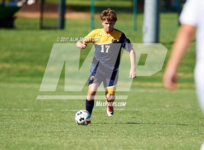Thumbnail 2 in Charlotte Latin vs. North Raleigh Christian Academy (Ravenscroft Soccer Invitational) photogallery.