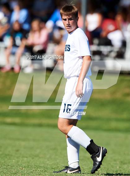 Thumbnail 3 in Charlotte Latin vs. North Raleigh Christian Academy (Ravenscroft Soccer Invitational) photogallery.