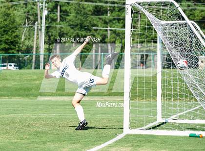 Thumbnail 3 in Charlotte Latin vs. North Raleigh Christian Academy (Ravenscroft Soccer Invitational) photogallery.