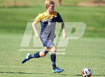 Thumbnail 3 in Charlotte Latin vs. North Raleigh Christian Academy (Ravenscroft Soccer Invitational) photogallery.