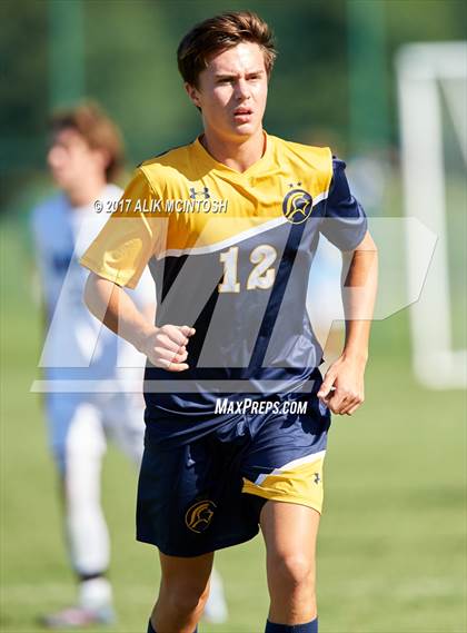Thumbnail 3 in Charlotte Latin vs. North Raleigh Christian Academy (Ravenscroft Soccer Invitational) photogallery.