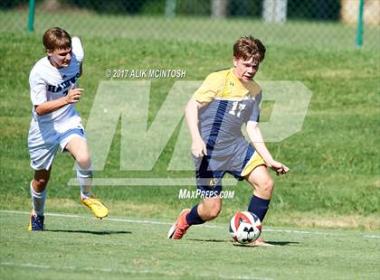 Thumbnail 1 in Charlotte Latin vs. North Raleigh Christian Academy (Ravenscroft Soccer Invitational) photogallery.