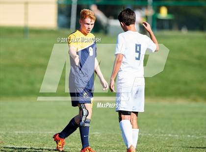 Thumbnail 3 in Charlotte Latin vs. North Raleigh Christian Academy (Ravenscroft Soccer Invitational) photogallery.