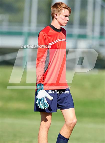 Thumbnail 3 in Charlotte Latin vs. North Raleigh Christian Academy (Ravenscroft Soccer Invitational) photogallery.