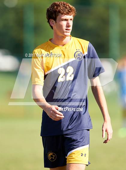 Thumbnail 2 in Charlotte Latin vs. North Raleigh Christian Academy (Ravenscroft Soccer Invitational) photogallery.