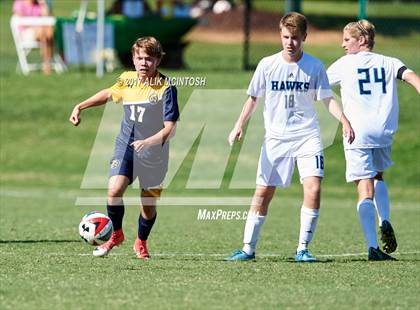 Thumbnail 1 in Charlotte Latin vs. North Raleigh Christian Academy (Ravenscroft Soccer Invitational) photogallery.