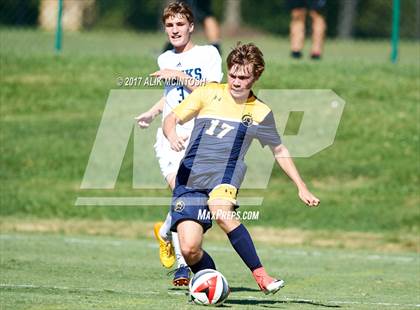 Thumbnail 3 in Charlotte Latin vs. North Raleigh Christian Academy (Ravenscroft Soccer Invitational) photogallery.