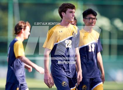 Thumbnail 2 in Charlotte Latin vs. North Raleigh Christian Academy (Ravenscroft Soccer Invitational) photogallery.