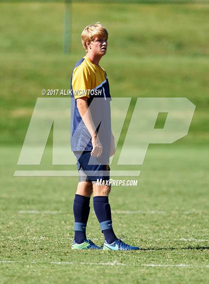 Thumbnail 1 in Charlotte Latin vs. North Raleigh Christian Academy (Ravenscroft Soccer Invitational) photogallery.