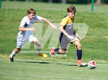 Thumbnail 2 in Charlotte Latin vs. North Raleigh Christian Academy (Ravenscroft Soccer Invitational) photogallery.