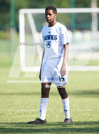 Thumbnail 2 in Charlotte Latin vs. North Raleigh Christian Academy (Ravenscroft Soccer Invitational) photogallery.