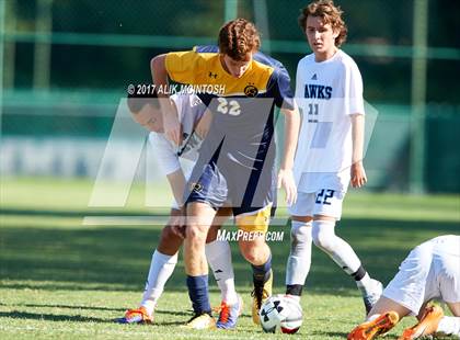 Thumbnail 2 in Charlotte Latin vs. North Raleigh Christian Academy (Ravenscroft Soccer Invitational) photogallery.