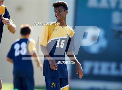 Thumbnail 2 in Charlotte Latin vs. North Raleigh Christian Academy (Ravenscroft Soccer Invitational) photogallery.