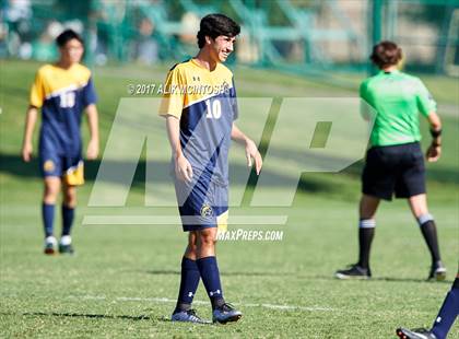 Thumbnail 2 in Charlotte Latin vs. North Raleigh Christian Academy (Ravenscroft Soccer Invitational) photogallery.