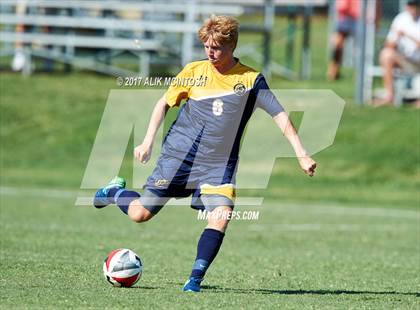 Thumbnail 2 in Charlotte Latin vs. North Raleigh Christian Academy (Ravenscroft Soccer Invitational) photogallery.